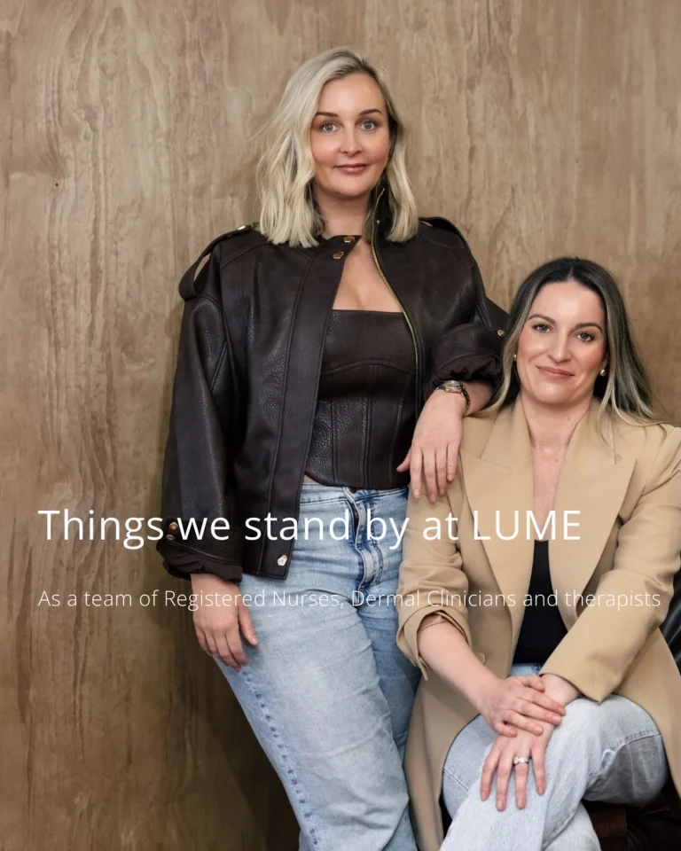 Instagram post from lumeskinclinicbendigo. This post is in position 0.